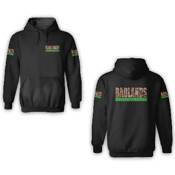 Discover Badlands 3D Hoodies