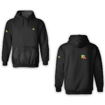 Discover raspberry design icon small 3D Hoodies