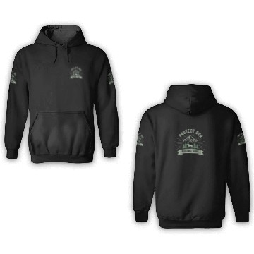 Discover Protect Our National Parks Vintage Colors 3D Hoodies