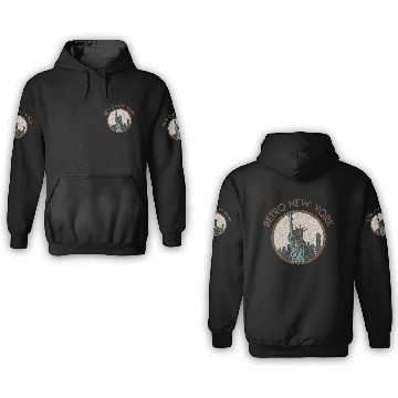 Discover STATUE OF LIBERTY 3D Hoodies