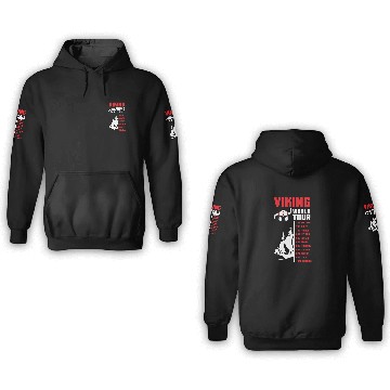 Discover Vikings Viking World Tour 3D Hoodies