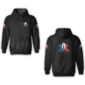 Discover 14th July Bastille 3D Hoodies