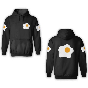 Discover fried egg 3D Hoodies