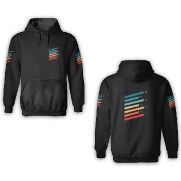 Discover The Spectrum 3D Hoodies