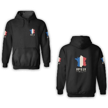 Discover Bastille Day 3D Hoodies