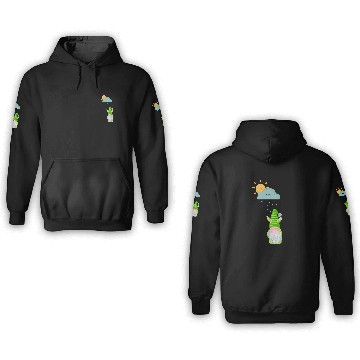 Discover Easter easter bunny Imp flower 3D Hoodies