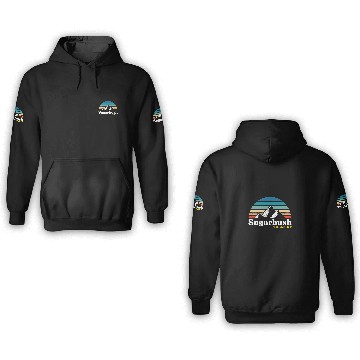 Discover Sugarbush Vermont Usa Ski Resort 1980S Retro 3D Hoodies