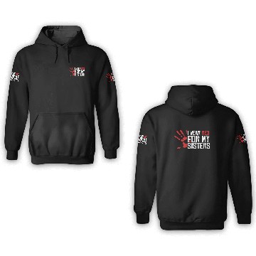 Discover I Wear Red For My Sisters Native American MMIW 3D Hoodies