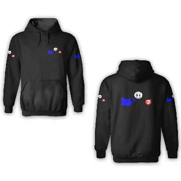 Discover Supermen powerboy superboy with stop sign 3D Hoodies