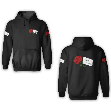 Discover Red Rose  Mistakes were made. 3D Hoodies