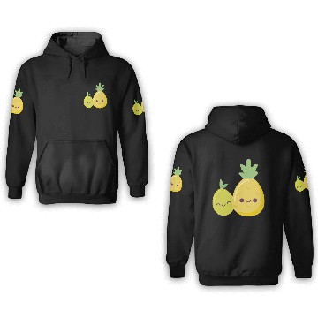 Discover Pineapple And Lemon 3D Hoodies