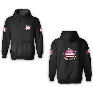 Discover curling mom 3D Hoodies