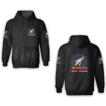 Discover Official Space Traveler 3D Hoodies