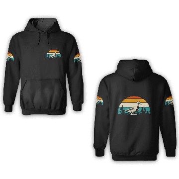 Discover Duck hunting animal welfare gift idea 3D Hoodies