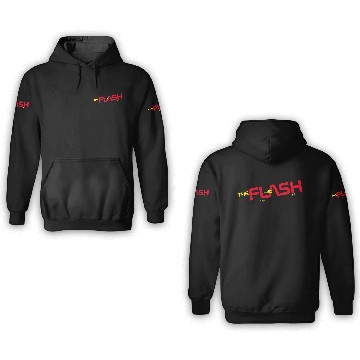 Discover The Flash : Run Barry Run 3D Hoodies