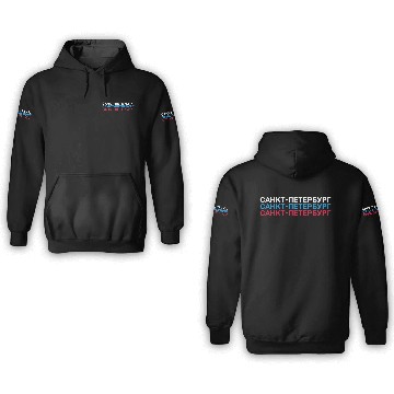 Discover SAINT PETERSBURG Russian Flag 3D Hoodies