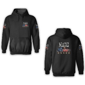 Discover Made In America 3D Hoodies