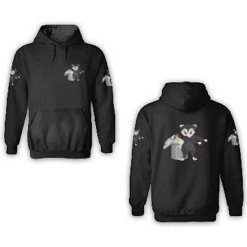 Discover Funny opossum 3D Hoodies