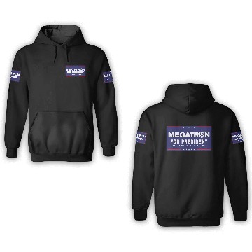 Discover Megatron For President 3D Hoodies