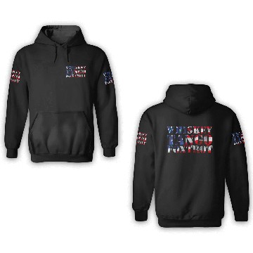 Discover Wtf Whiskey Tango Foxtrot American Flag 3D Hoodies