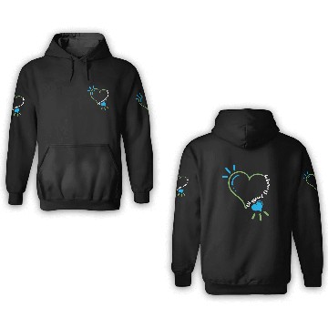 Discover Physical Therapy Love 3D Hoodies