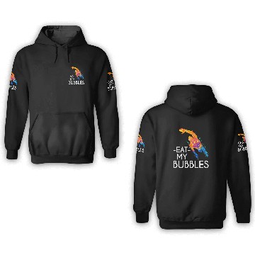 Discover Swimming coach gift swimming 3D Hoodies