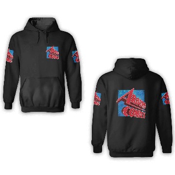 Discover Around Comics 3D ExplodingLogo 3D Hoodies