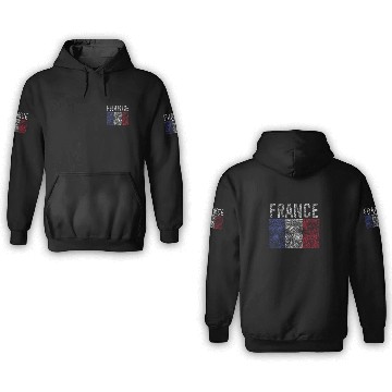 Discover france 3D Hoodies