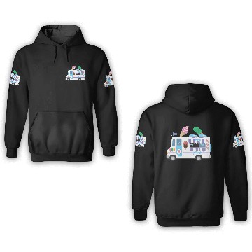 Discover Ice Cream Truck Driver 3D Hoodies