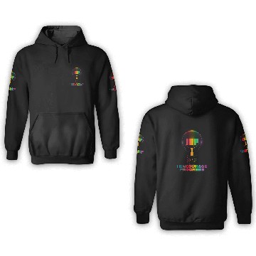 Discover Encourage Progress For Special Education Teacher 3D Hoodies