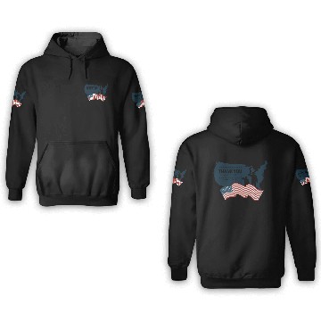 Discover MEMORIAL DAY 2021 THANK YOU ! 3D Hoodies