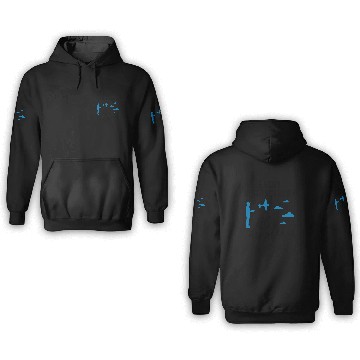 Discover Model Flight Quote RC Airplane Gift 3D Hoodies