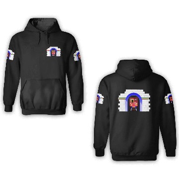 Discover London Underground Railway Tunnel 3D Hoodies