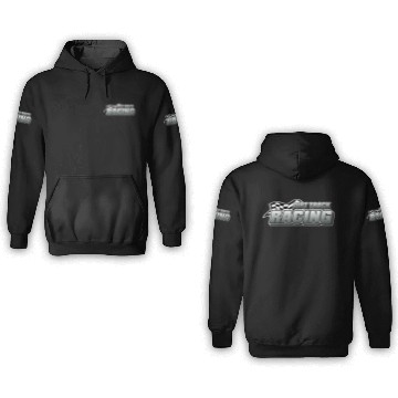 Discover Dirt Track Car Racing Modified Racing Speedway png 3D Hoodies