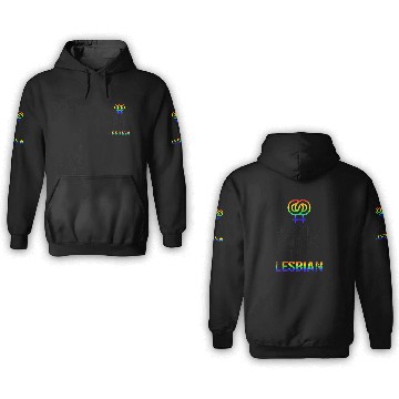 Discover Nobody Knows Im A Lesbian LGBT Gift Gay Lesbian 3D Hoodies