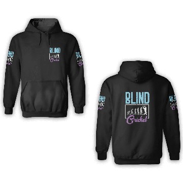 Discover Blind Cricket Player Sports Team Sport 3D Hoodies
