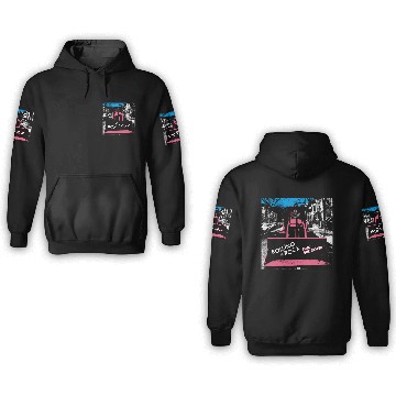 Discover Pink Bulldozer / Rolling Rock 3D Hoodies