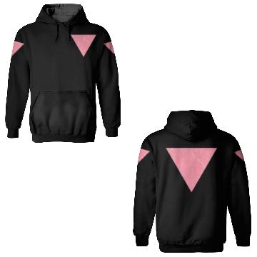 Discover Vintage Gay Pride Pink Triangle Vintage LGBT 3D Hoodies