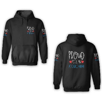 Discover Proud To Be An Air Force Mom 3D Hoodies