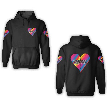 Discover dragonfly heart 3D Hoodies