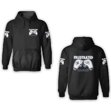Discover Frustrated Gamer 3D Hoodies
