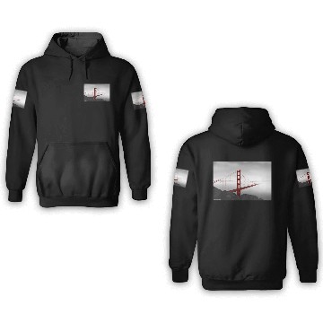 Discover Golden Gate Bridge 3D Hoodies