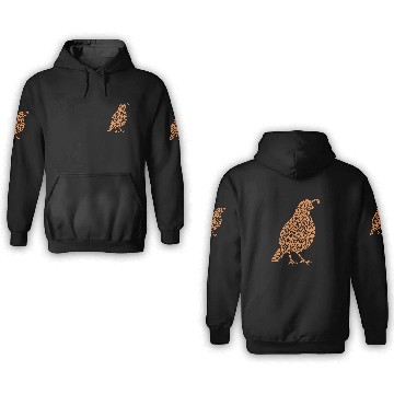Discover Quail farmer gift ornamental bird 3D Hoodies