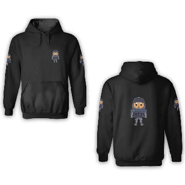 Discover Special-Forces-Policeman Egg 3D Hoodies