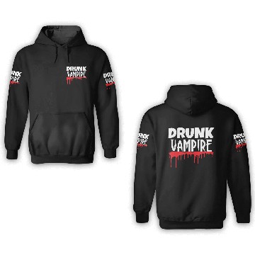 Discover Drunk Vampire 3D Hoodies