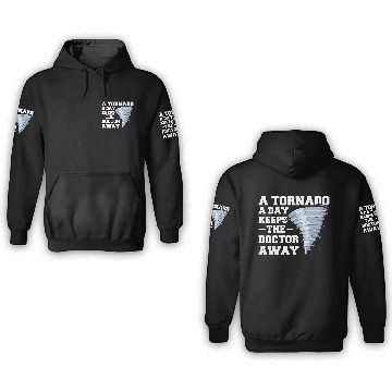 Discover Storm Chasing Design for a Meteorologist 3D Hoodies