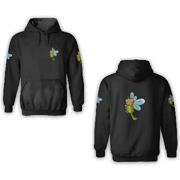Discover Dragonfly 3D Hoodies