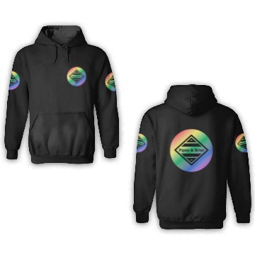 Discover Rainbow Autism Spectrum Logo 3D Hoodies