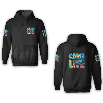 Discover camp life,SUMMER Camp, fall camp,boy scouts,trekki 3D Hoodies