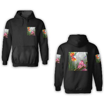 Discover Rain Forest Monsters 3D Hoodies